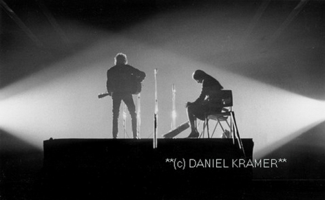Daniel Kramer Bob Dylan and Joan Baez in Crossed Lights, New Haven, Connecticut, 1965&nbsp;&nbsp;&nbsp;&nbsp;