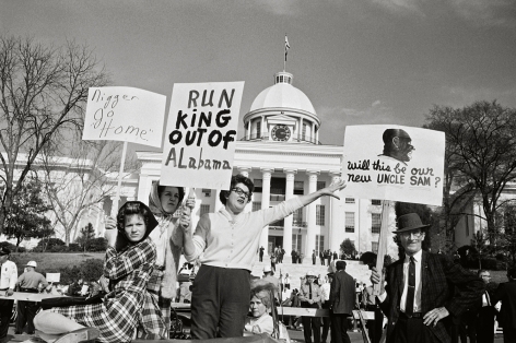 Run King Out of Alabama, 1965, 16 x 20 Inches, Silver Gelatin Photograph, Edition of 25