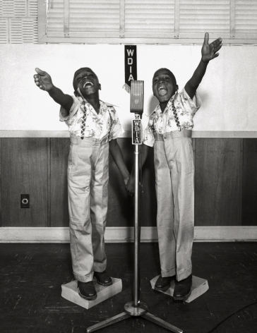 The WDIA Twins, ca. 1948, Archival Pigment Print