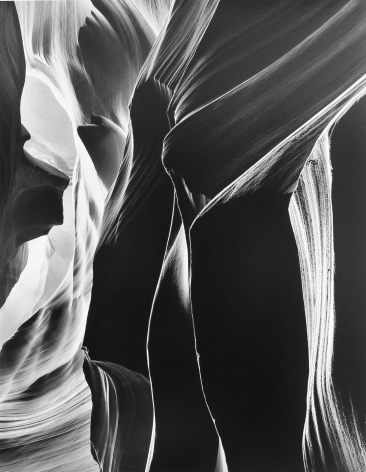 The Slit, Antelope Canyon, 1980, 28 x 22 Inches, Silver Gelatin Photograph