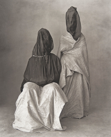 Two Guedras, Morocco, 1971, Silver Gelatin Photograph, Ed. of 15