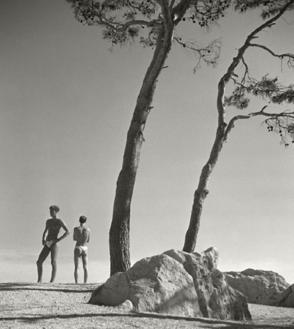 Young Men, Naxos, Greece, 1936, Silver Gelatin Photograph