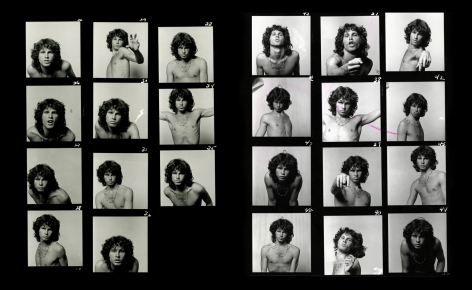 Joel Brodsky Jim Morrison, The American Poet (Contact Sheet), 1968&nbsp;&nbsp;&nbsp;&nbsp;
