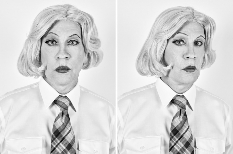 Christopher Makos / Lady Warhol Diptych (1981), 2017, 20 x 30 Archival Pigment Print, Ed. of 35