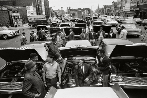 Brooklyn CORE Car Stall-In, 1964, 16 x 20 Inches, Silver Gelatin Photograph, Edition of 25