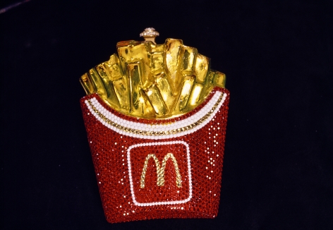 Limited-edition Swarovski crystal-encrusted McDonald&#039;s fries purse by Katherine Baumann, Beverly Hills, 1996, 26 3/4 x 40 Inches,&nbsp;Archival Pigment Print, Combined Edition of 25