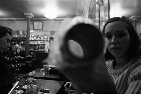 Girl with Glass, Paris, 1961-67&nbsp;&nbsp;&nbsp;