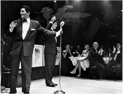 Dean Martin and Jerry Lewis Performing at Mocambo, Los Angeles, 1956