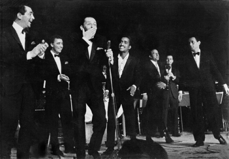 The Rat Pack Performing at The Sands, Las Vegas, 1953