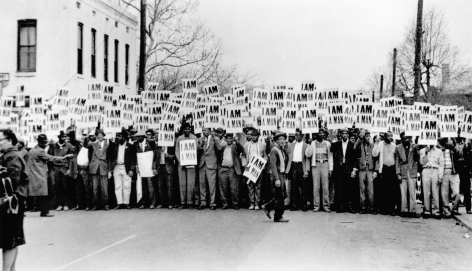 I Am a Man, Sanitation Workers Strike, Memphis, TN, 1968, Archival Pigment Print