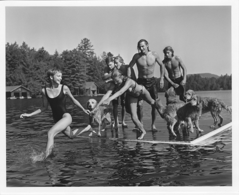 Camp Longwood, Upper St. Regis Lake, NY, 1993 (83703-183-3), Silver Gelatin Photograph
