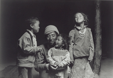&quot;Joy&quot;, Zanskar, 1988, 10-7/8 x 15-13/16 Platinum Photograph, Ed. 25