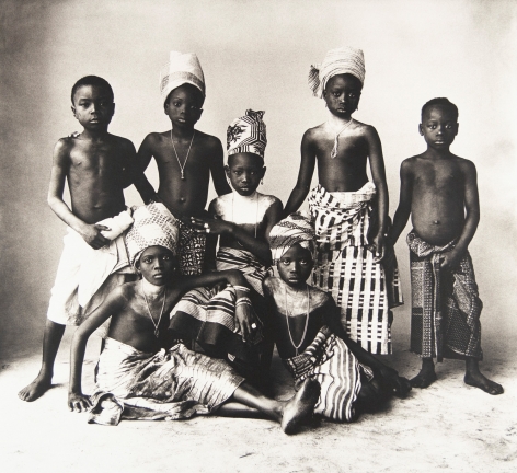 Dahomey Children, Dahomey, 1967, Platinum Palladium Photograph, Ed. of 45