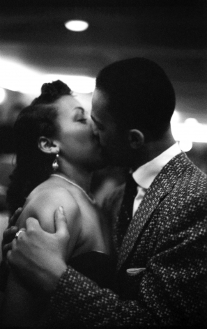 A Late Night Kiss, Harlem, 1951, Silver Gelatin Photograph