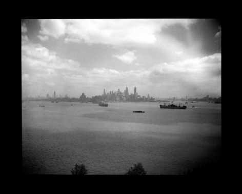 N.Y. Harbor, 1947, Silver Gelatin Photograph