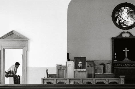 Jerome Smith at Church, 1965, 16 x 20&nbsp;Inches, Silver Gelatin Photograph, Edition of 25