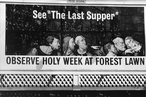 Forest Lawn&nbsp; Last Supper (Later Print made in Artist&#039;s lifetime), 1964&nbsp;&nbsp;&nbsp;