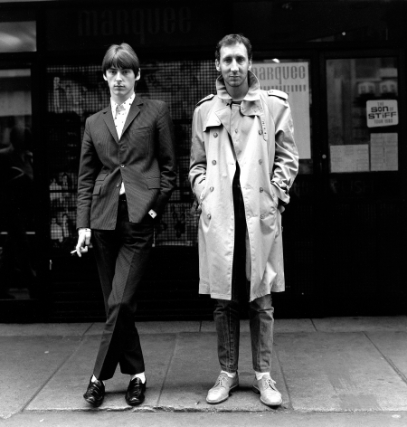 Paul Weller &amp;amp; Pete Townshend, Soho, London, 1980, 16 x 20 inches - Archival Pigment Print - Edition of 50