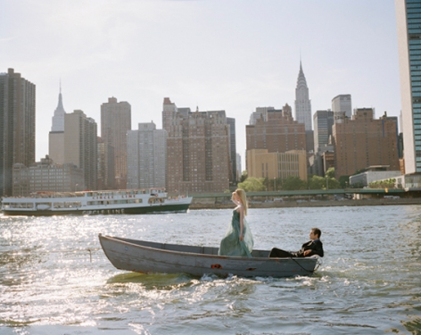 Edythe and Andrew in Boat, New York, New York, 2008, Archive Number: NYM-0608-093-09, 16 x 20 Archival Pigment Print