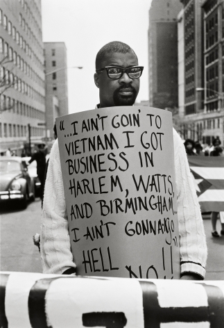 &quot;I Ain&#039;t Goin...,&quot; New York, 1968, 20&nbsp;x 16&nbsp;Inches, Silver Gelatin Photograph, Edition of 25