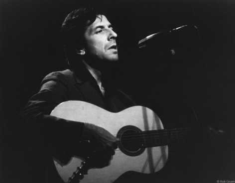 Leonard Cohen, NYC, 1974