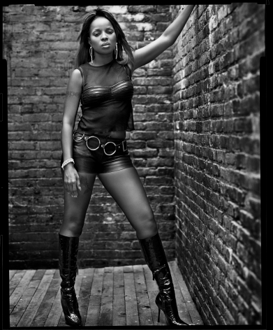 Mary J. Blige, New York, NY, 2001, 20 x 16 inches, Silver Gelatin Photograph, Ed. of 25