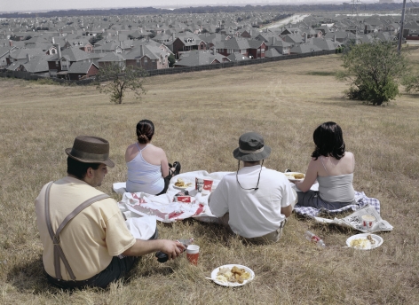 Lunch on the Texas Plains, 2001, Archival Pigment Print