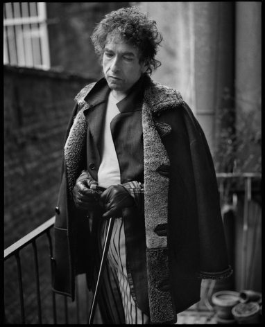 Bob Dylan, New York, NY, 1995, 20 x 16 inches, Silver Gelatin Photograph, Ed. of 25