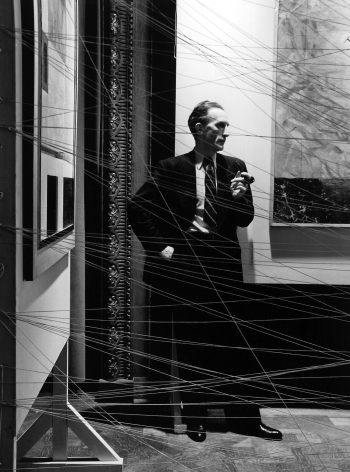 Marcel Duchamp, NYC,&nbsp;1942, Silver Gelatin Photograph