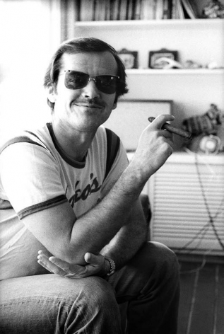 Jack Nicholson at home, Der Stern Magazine, 1970, Silver Gelatin Photograph