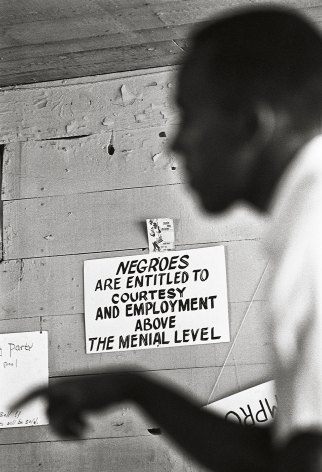 &quot;Negroes are entitled to...,&quot; 1964, 20 x 16 Inches, Silver Gelatin Photograph, Edition of 25