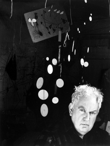 Alexander Calder, 1957, Silver Gelatin Photograph