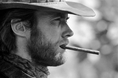 Clint Eastwood (cigar), Durango, Mexico, 1969