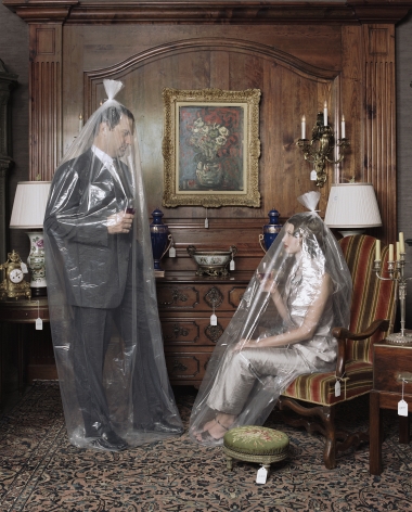 Couple Arranged With Furniture,&nbsp;1998, Archival Pigment Print