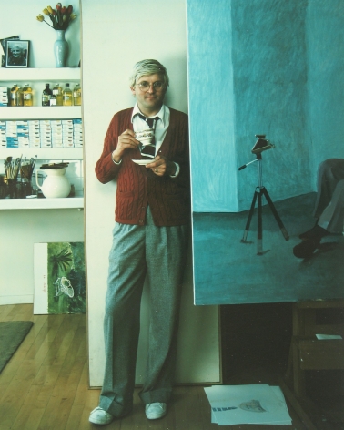 David Hockney: London, England,&nbsp;1978, Vintage Color Polaroid;&nbsp;