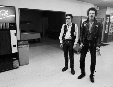 Johnny Rotten & Sid Vicious, US Tour, 1978