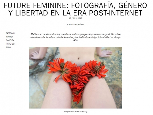 FUTURE FEMININE: FOTOGRAFÍA, GÉNERO Y LIBERTAD EN LA ERA POST-INTERNET - VEIN MAGAZINE