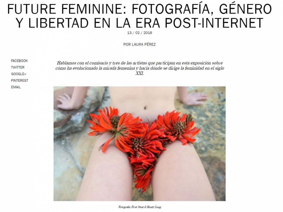 FUTURE FEMININE: FOTOGRAFÍA, GÉNERO Y LIBERTAD EN LA ERA POST-INTERNET - VEIN MAGAZINE